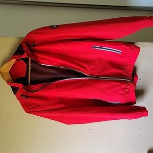 Inferno 66 men's red windbreaker